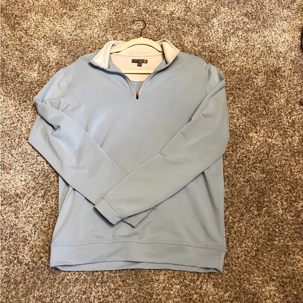 Peter Millar 1/4 Zip Golf Pullover Mens Small